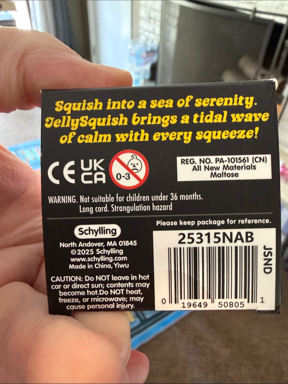Schylling- Needoh- AUTHENTIC- Jelly Squish-Purple- LAST ONE - Picture 2 of 6